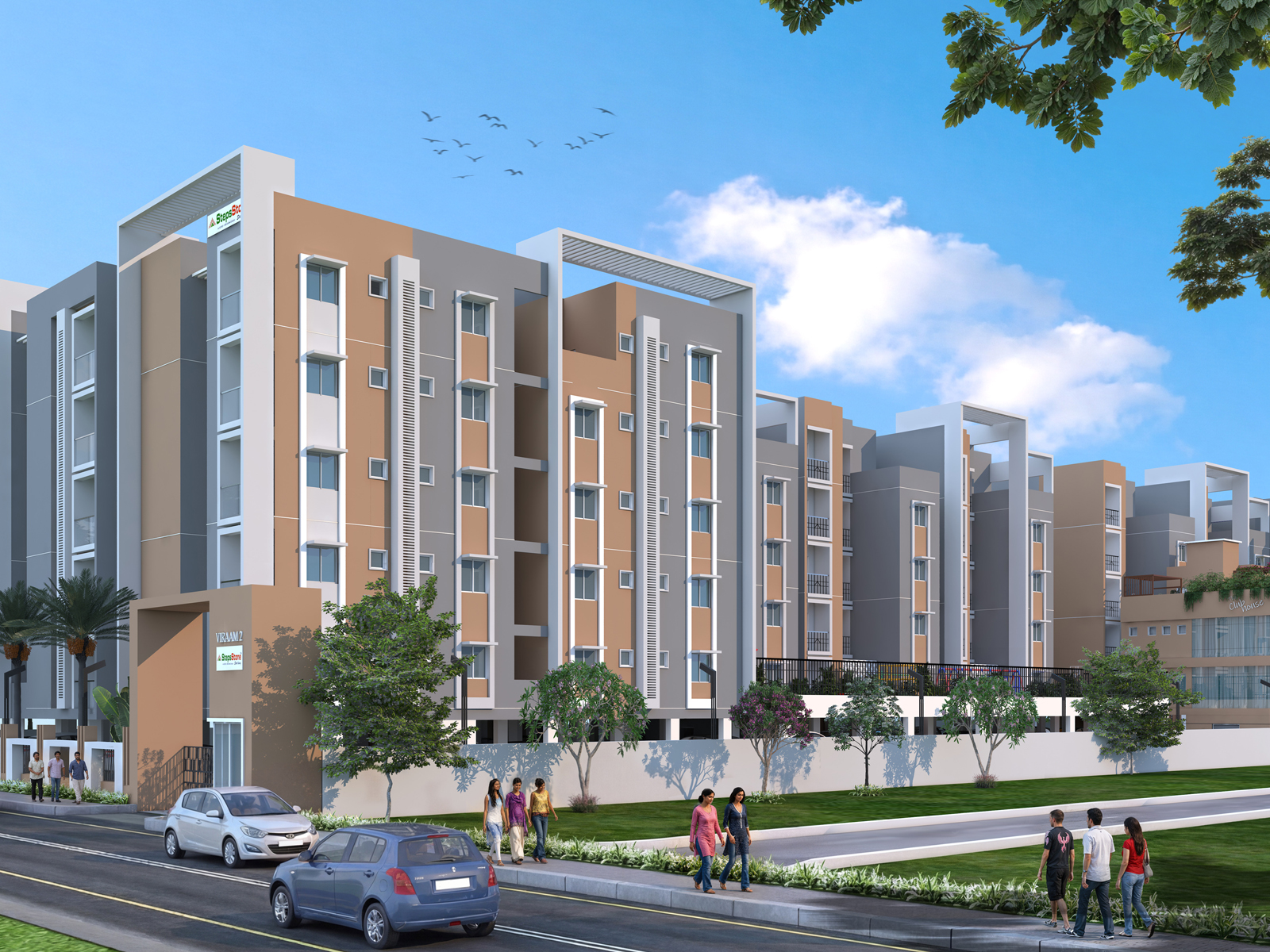 Viraam II – Premium Apartments, Kattupakkam
